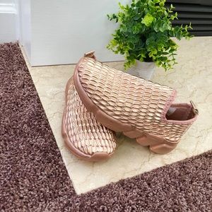 NEW!!! Rose Gold Slip-On Sneakers